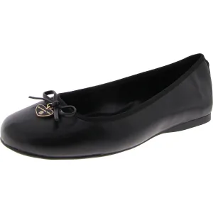 Piheart 3 Womens Faux Leather Embellished Loafers
