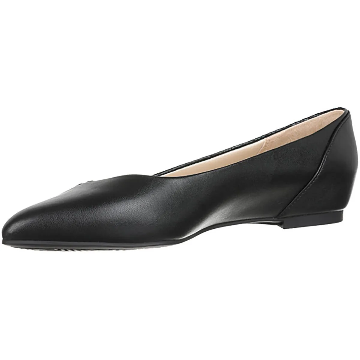 Promise Womens Faux Suede Pointed Toe Loafers