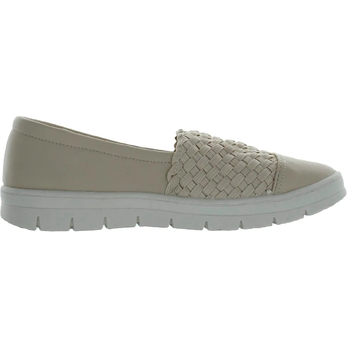 Reza Womens Round Toe Slip On Loafers