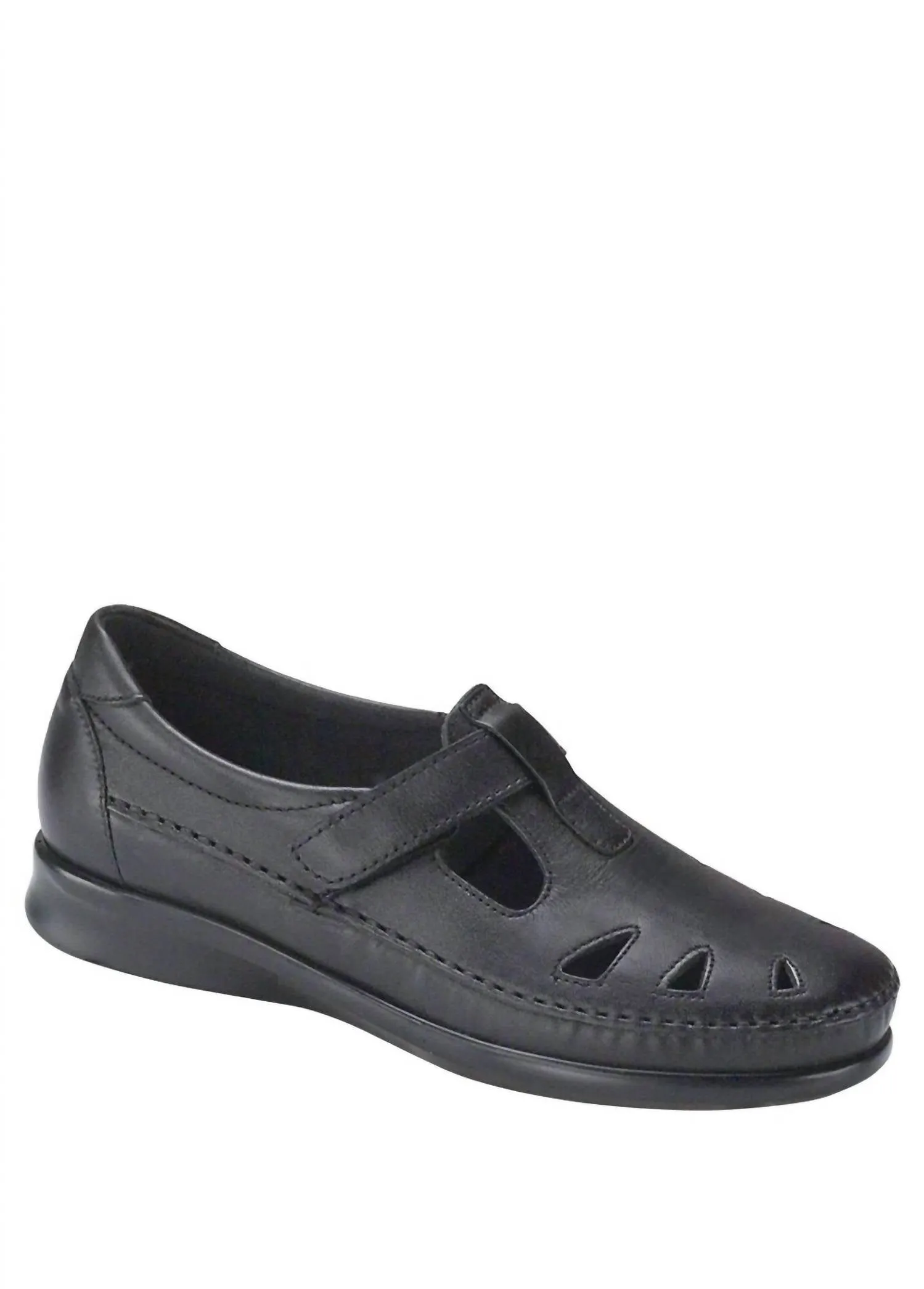 Roamer Slip On Loafer - Medium In Black