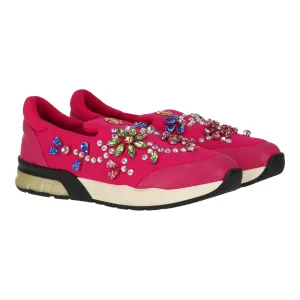 Roberto Cavalli Kids Fuchsia Flat