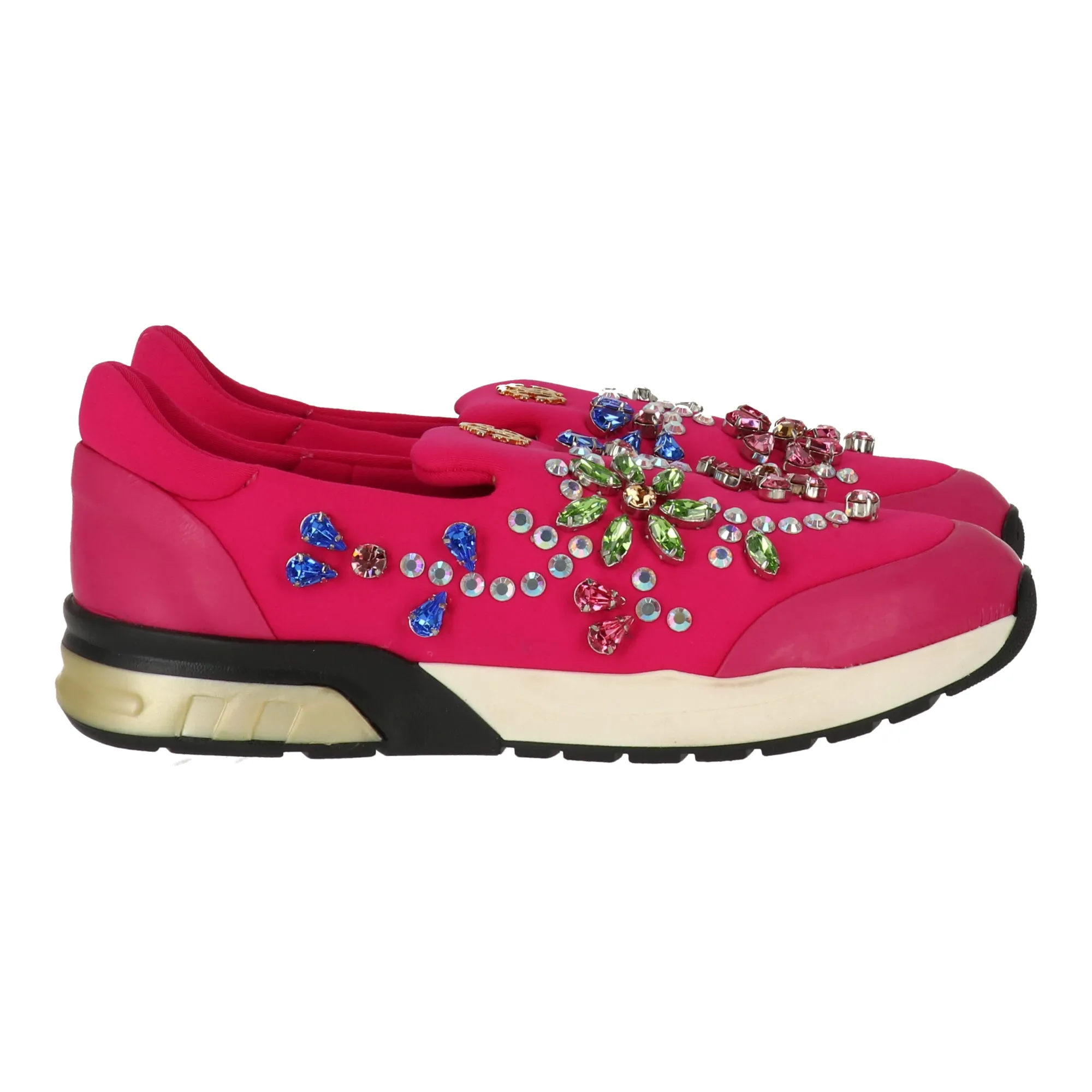 Roberto Cavalli Kids Fuchsia Flat