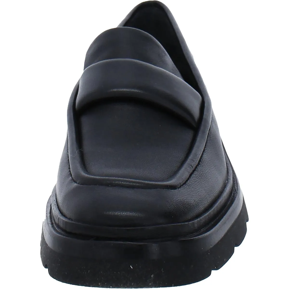 Robin Womens Leather Square Toe Loafers