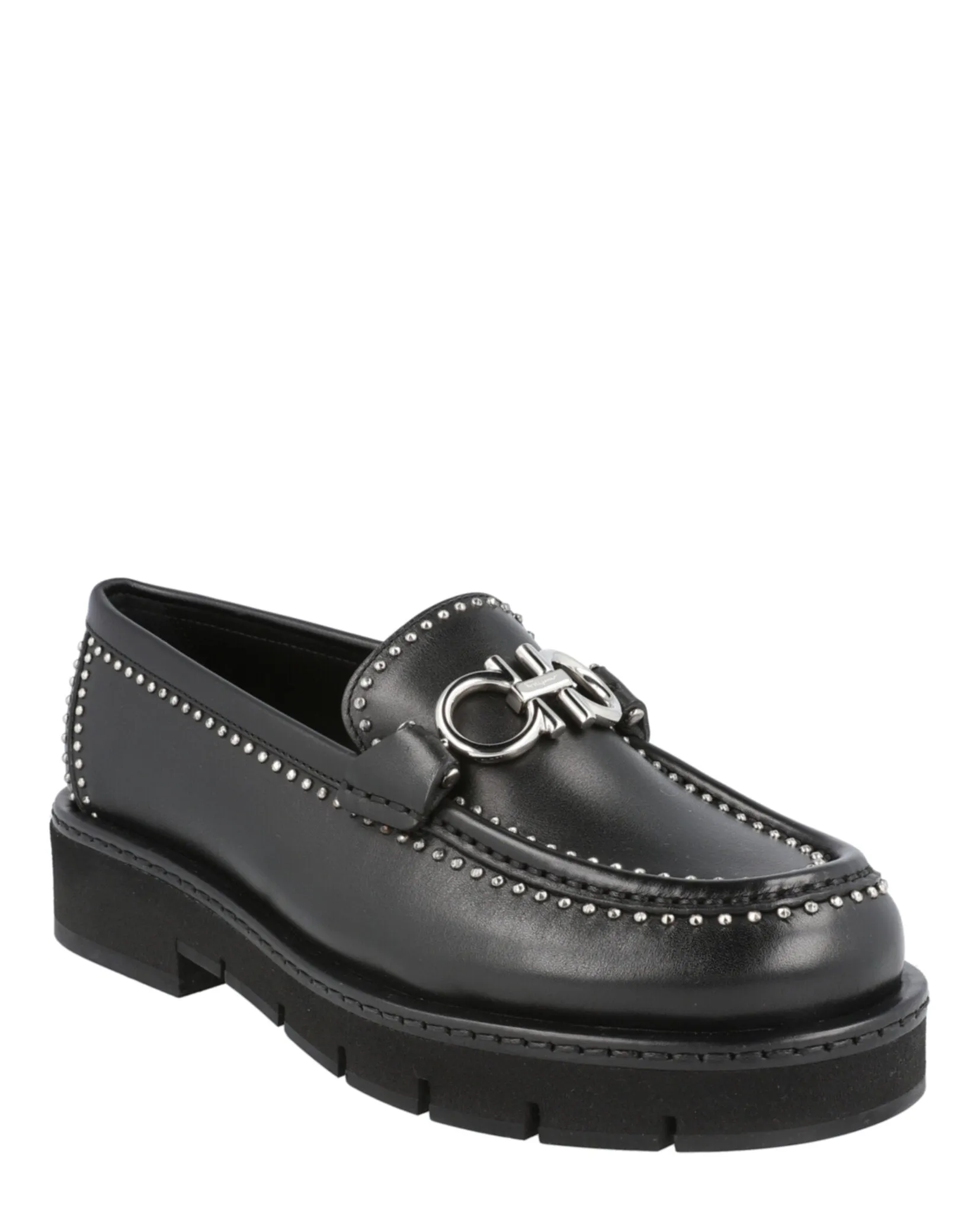 Rolo Lug Studded Loafers