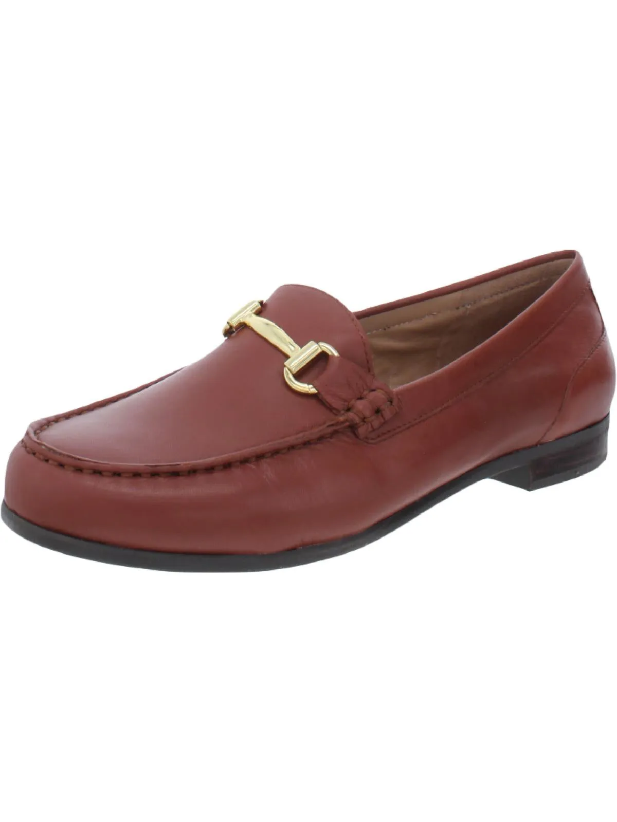Rory Womens Leather Two Tone Fashion Loafers