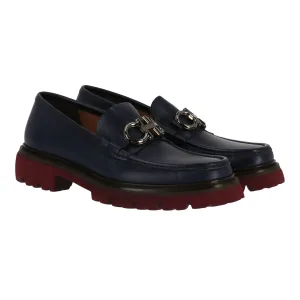 Salvatore Ferragamo Mens Blue Loafer