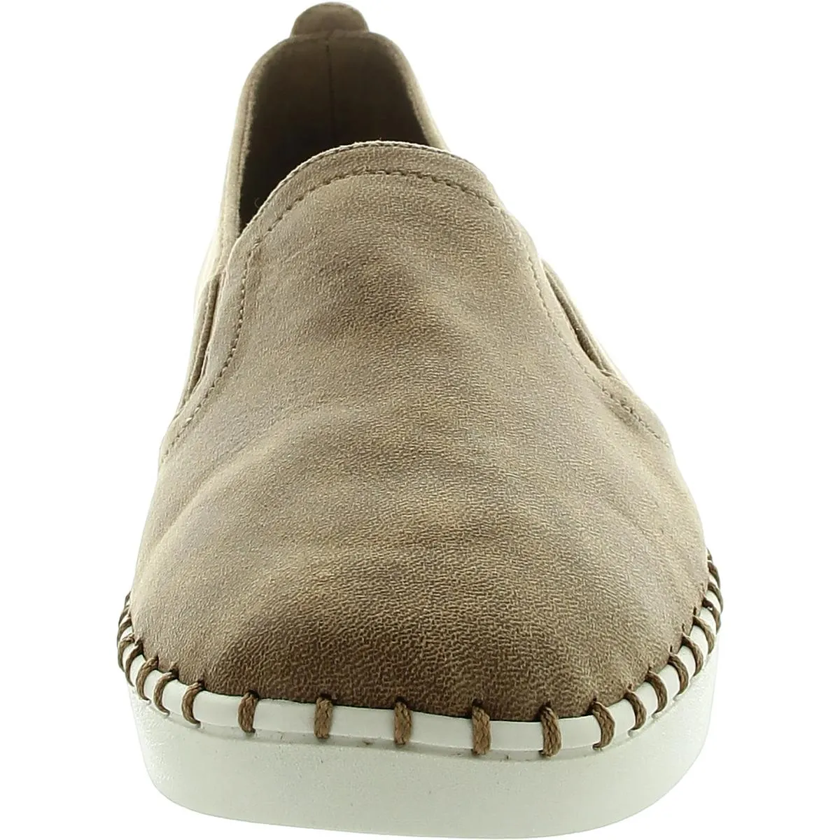 Sepulveda 2.0-So Smooth Womens Vegan Leather Comfort Slip-On Sneakers