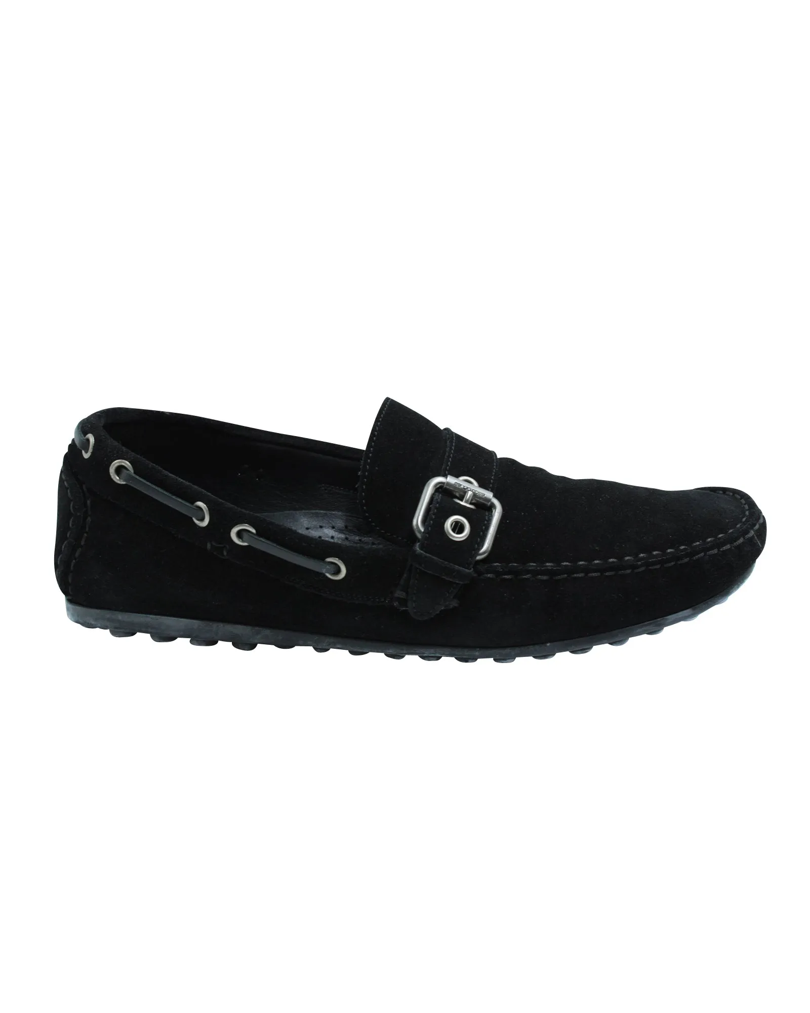 Sergio Rossi Loafers in Black Suede