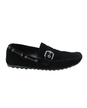Sergio Rossi Loafers in Black Suede