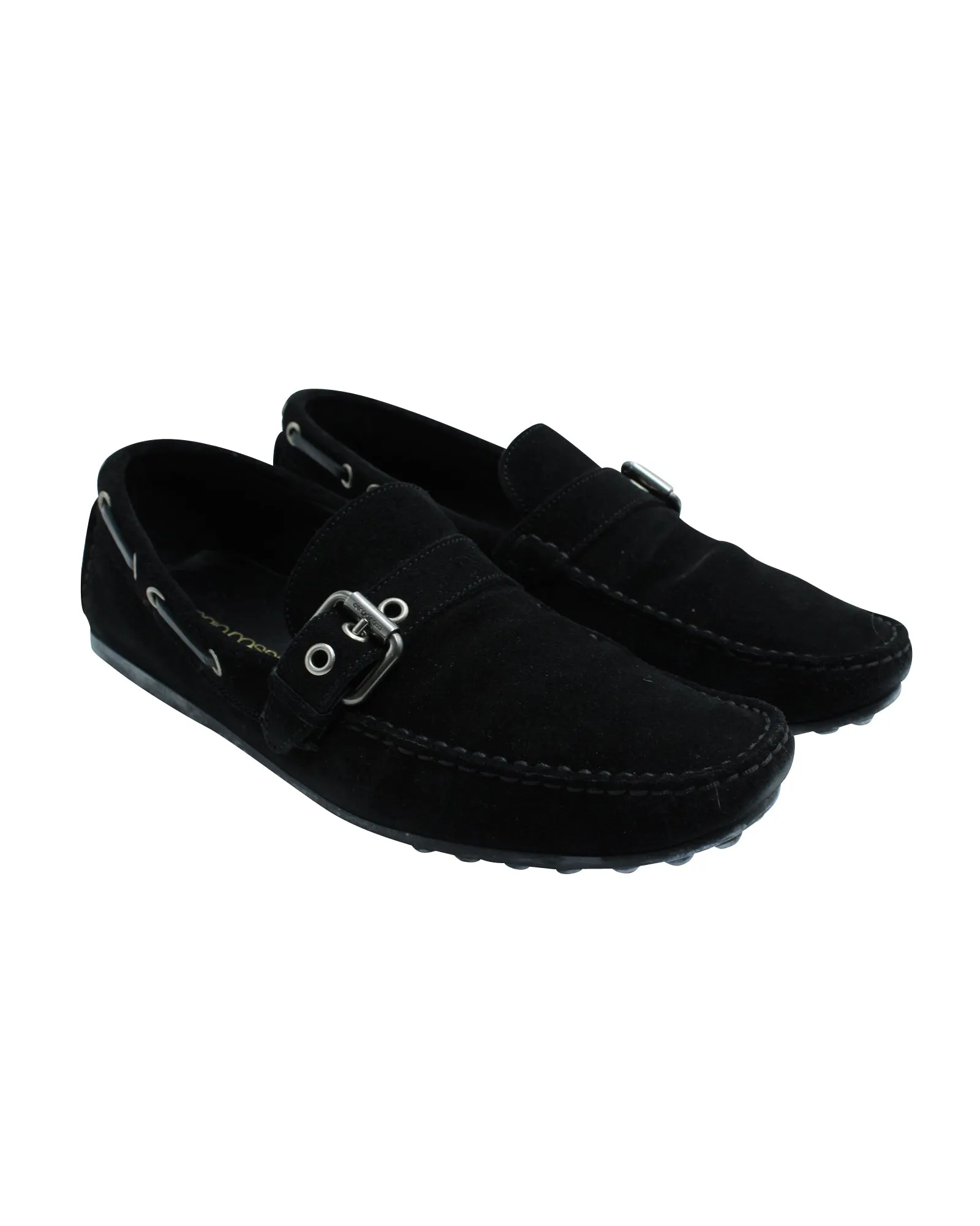 Sergio Rossi Loafers in Black Suede