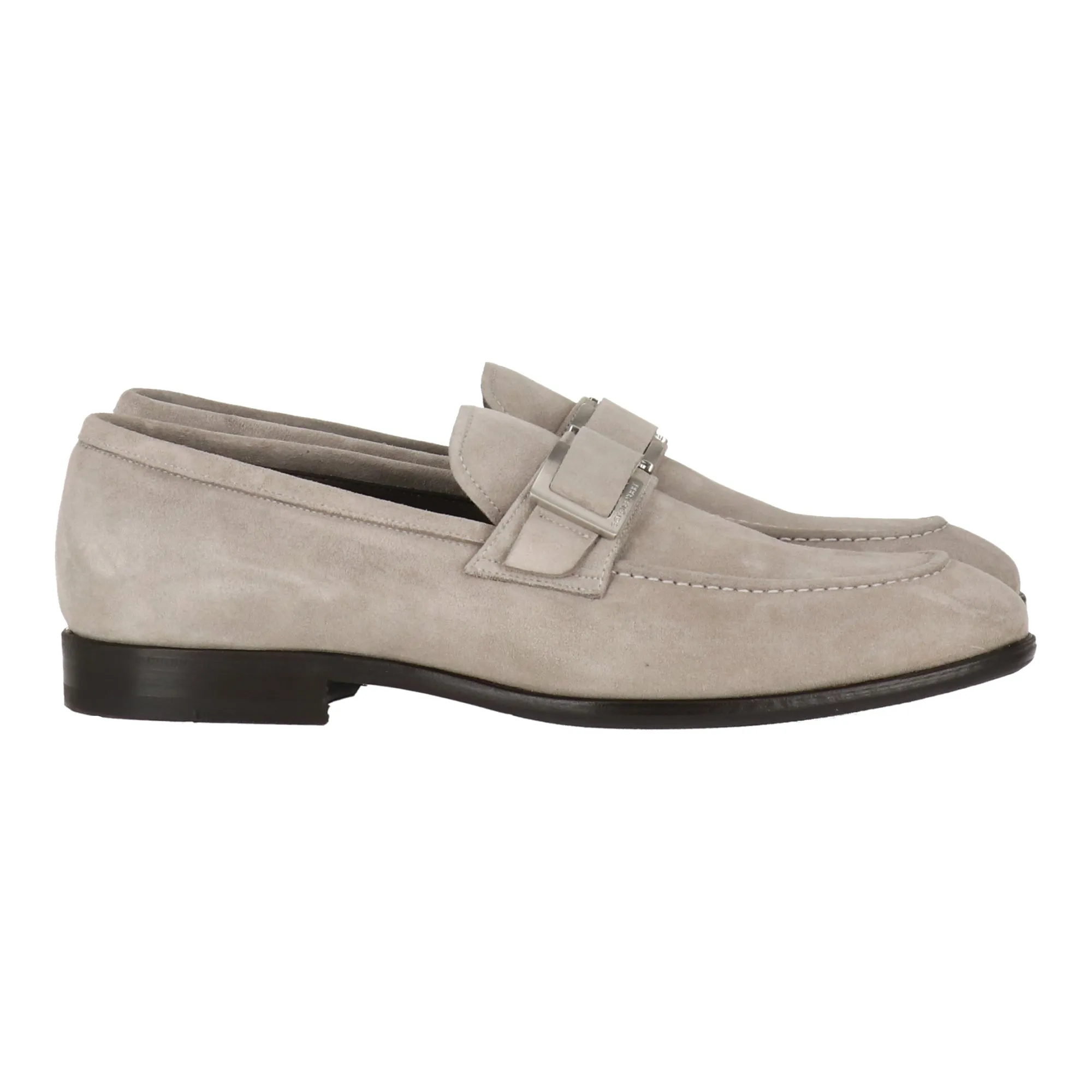 Sergio Rossi Mens Taupe Loafer