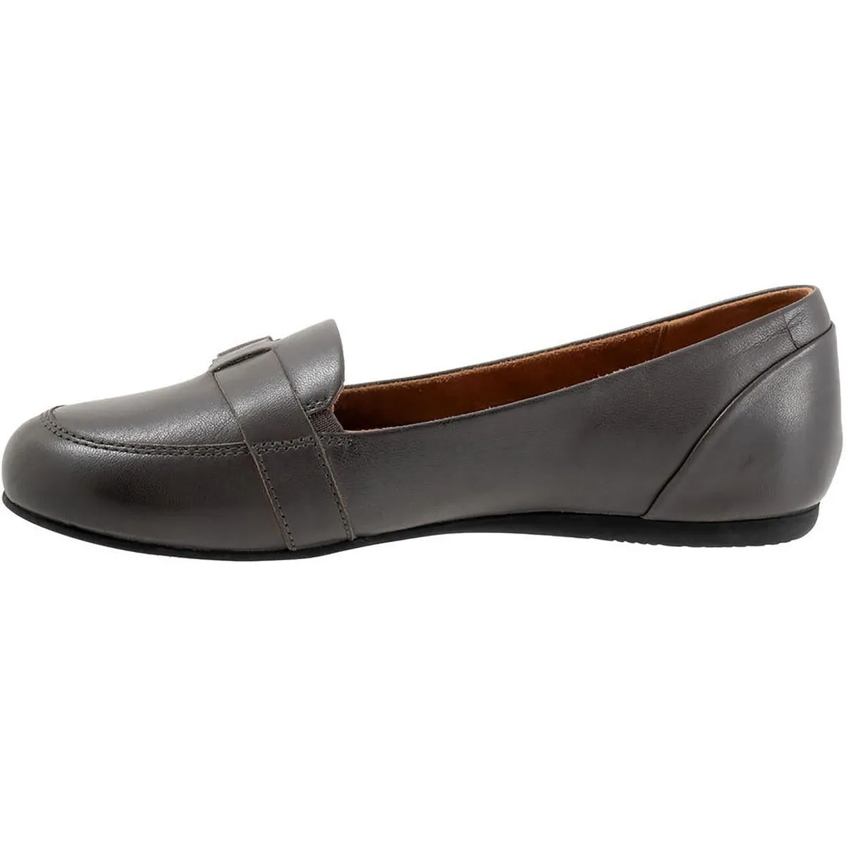 Serra Womens Leather Slip-On Loafers