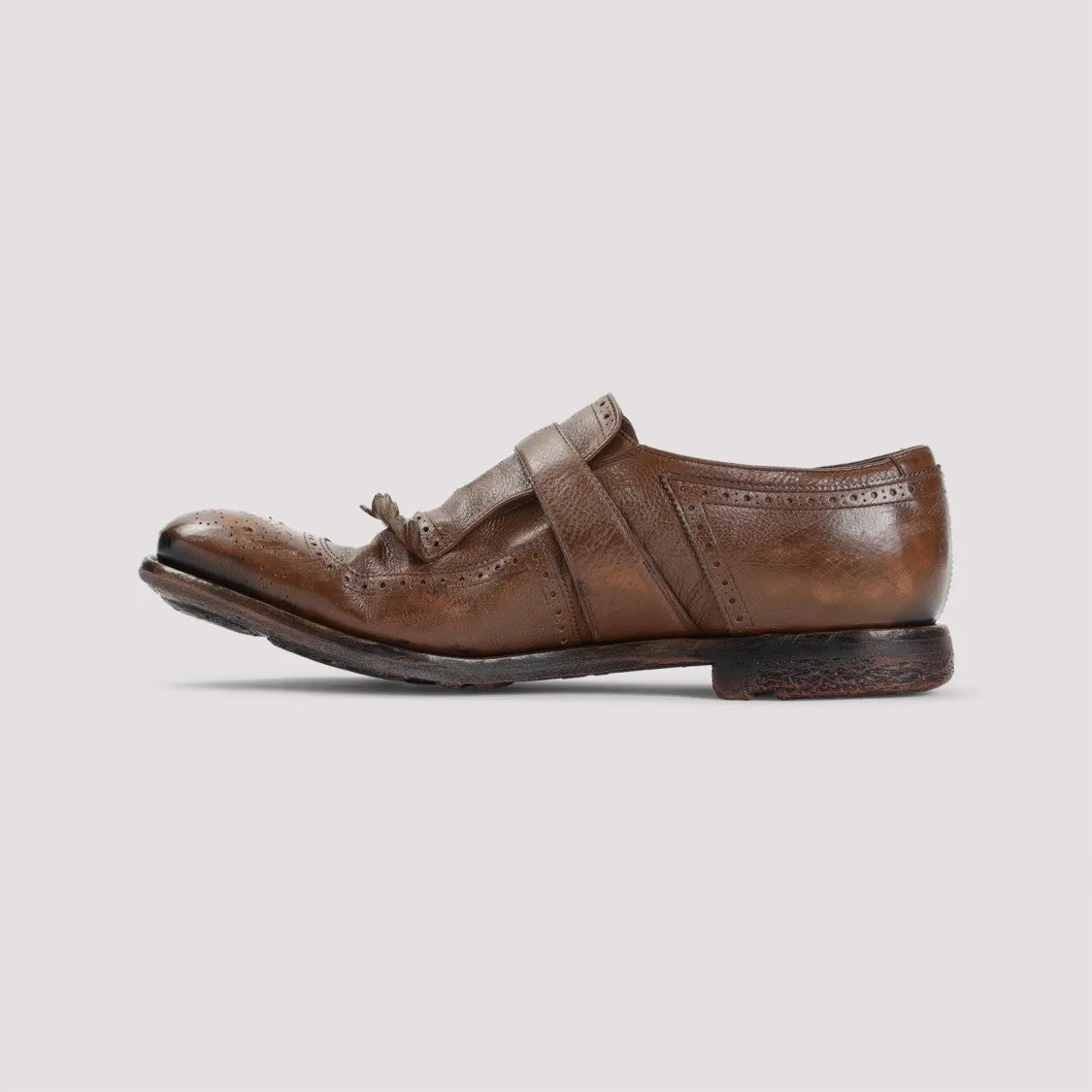 Shanghai Brown Calf Leather Loafers