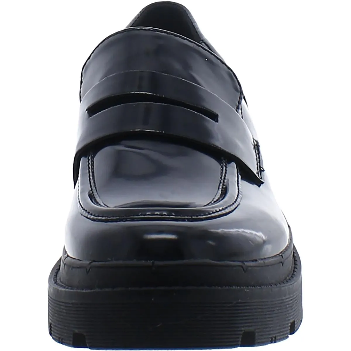 Sherrie Womens Leather Water Resistant Loafers