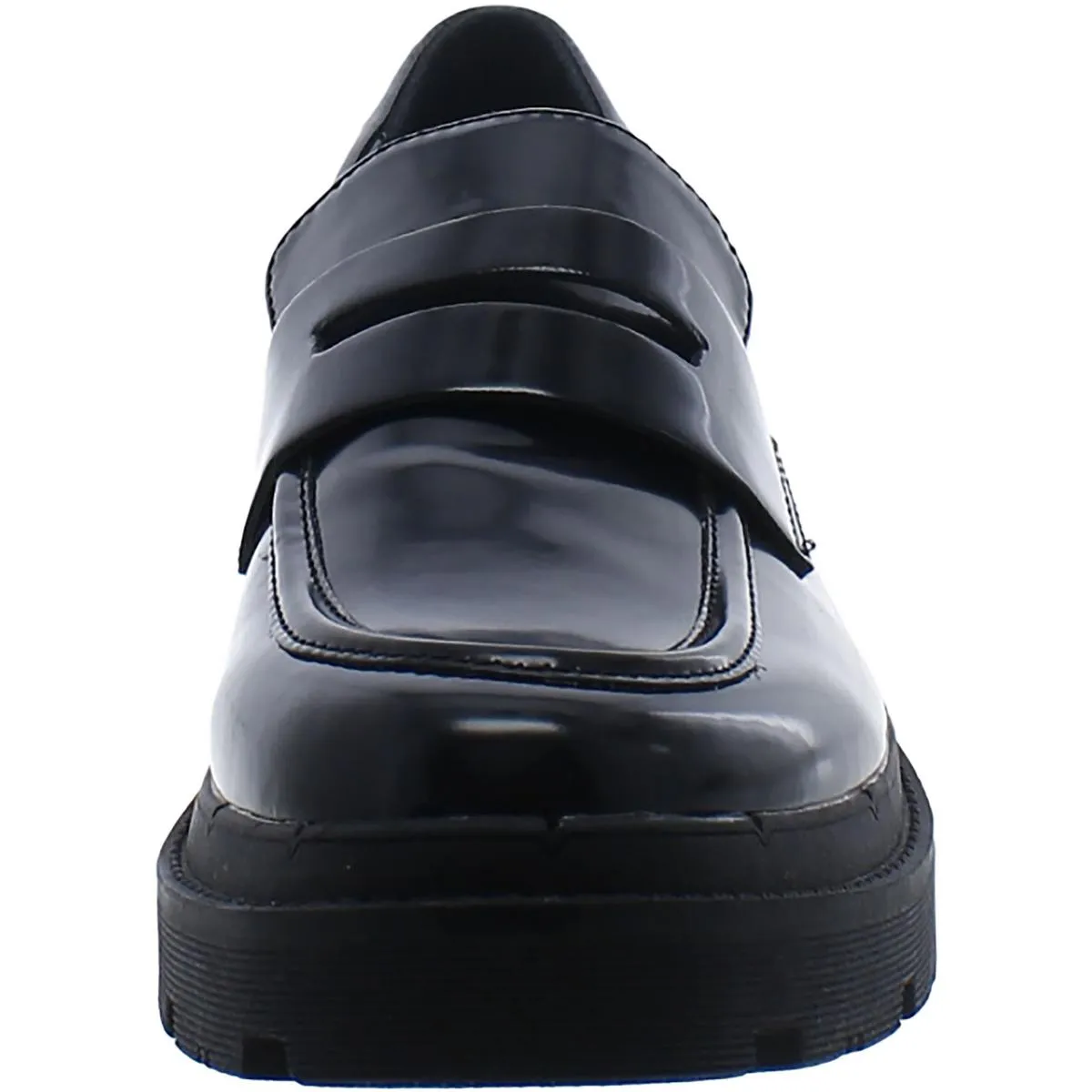 Sherrie Womens Leather Water Resistant Loafers