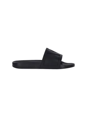Slide Sandals  Black