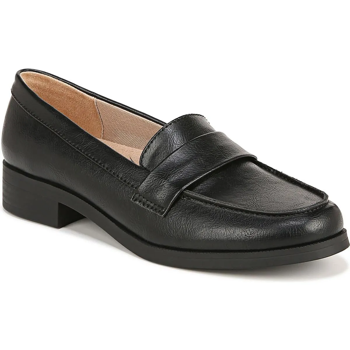 Sonoma Womens Solid Slip On Loafers