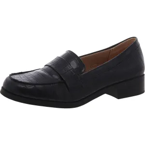 Sonoma Womens Solid Slip On Loafers