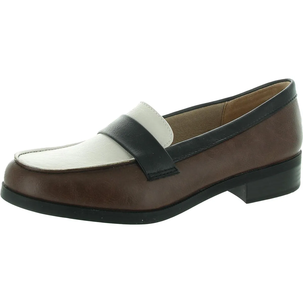 Sonoma Womens Solid Slip On Loafers
