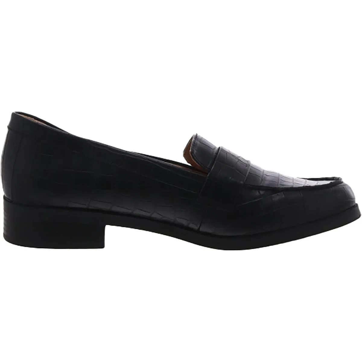 Sonoma Womens Solid Slip On Loafers