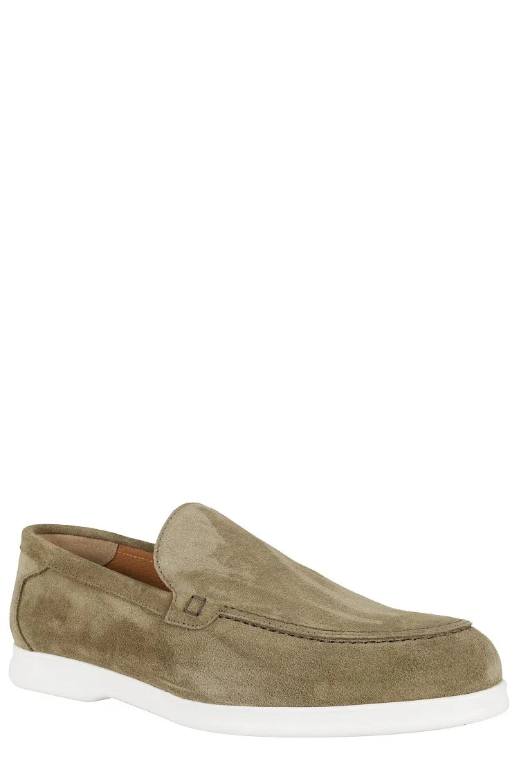 Suede Loafer - Olive