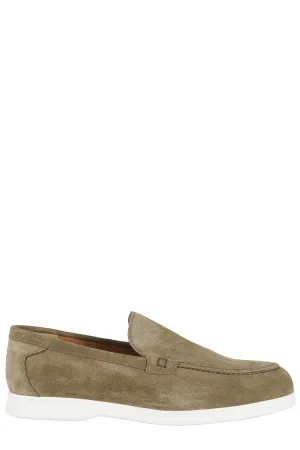 Suede Loafer - Olive