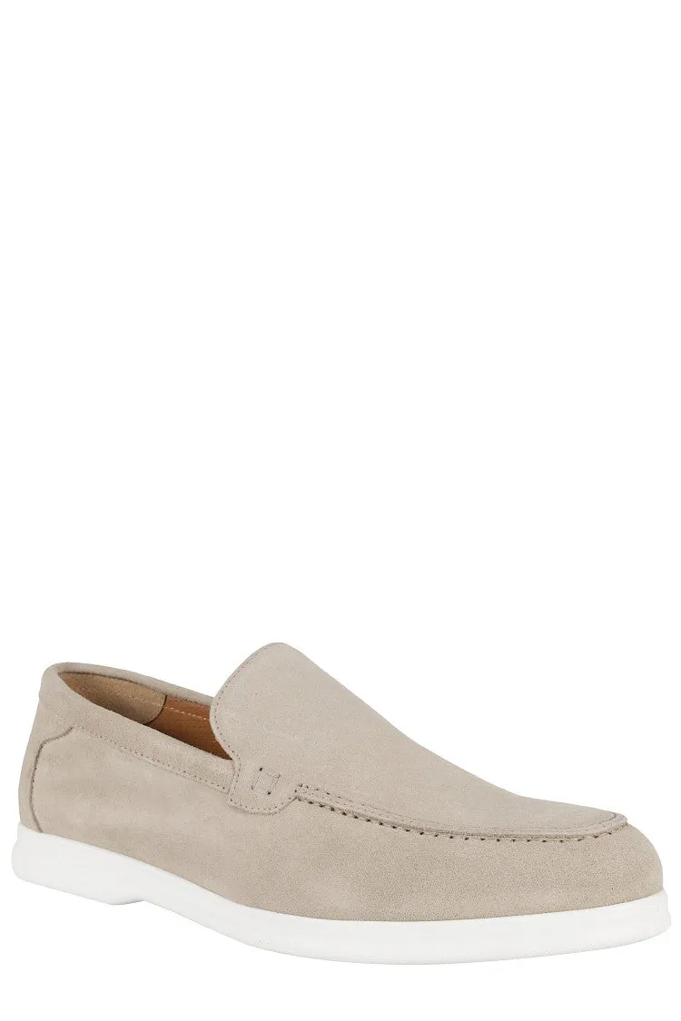 Suede Loafer - Sand