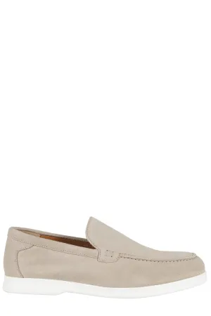 Suede Loafer - Sand