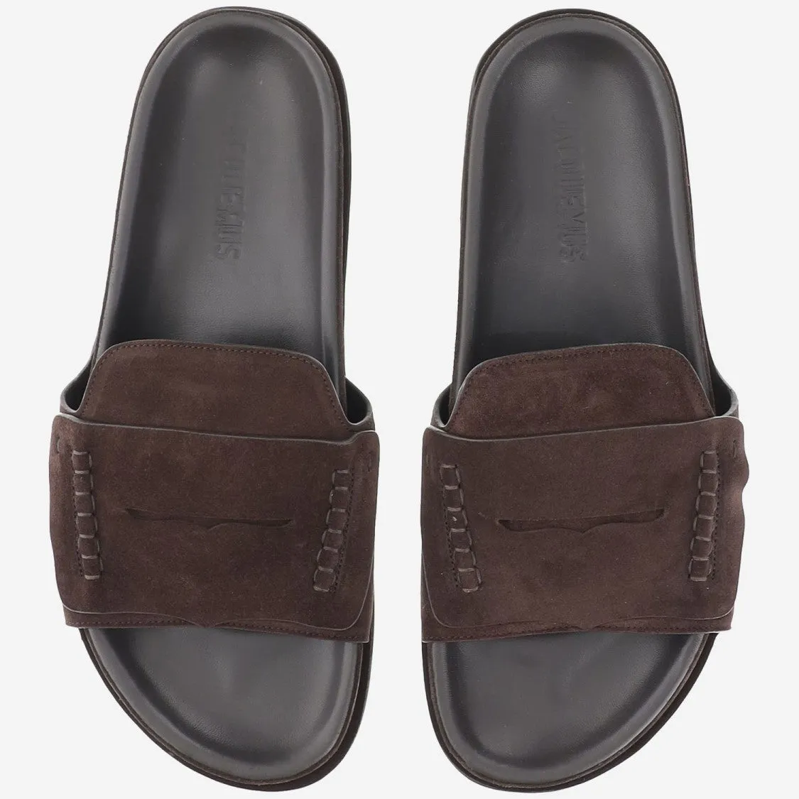 Suede Mocassin Sandal
