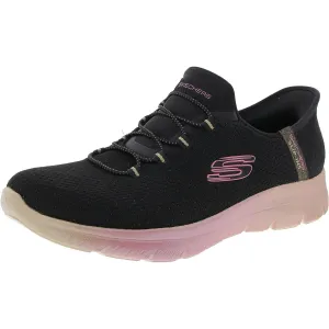 Summit Special Spark Womens Memory Foam Knit Slip-On Sneakers