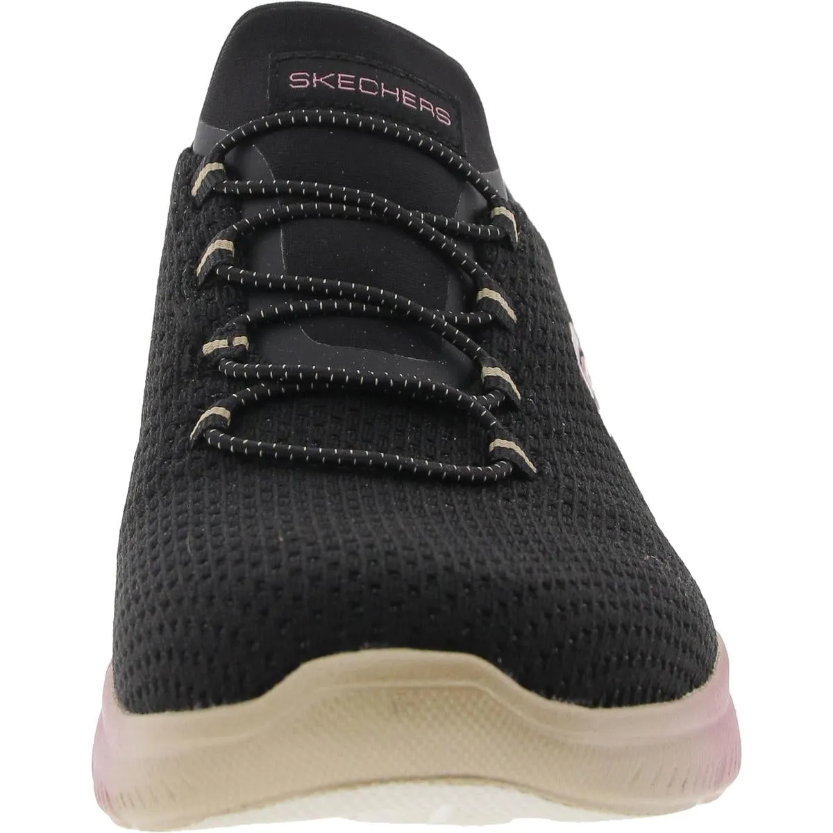 Summit Special Spark Womens Memory Foam Knit Slip-On Sneakers