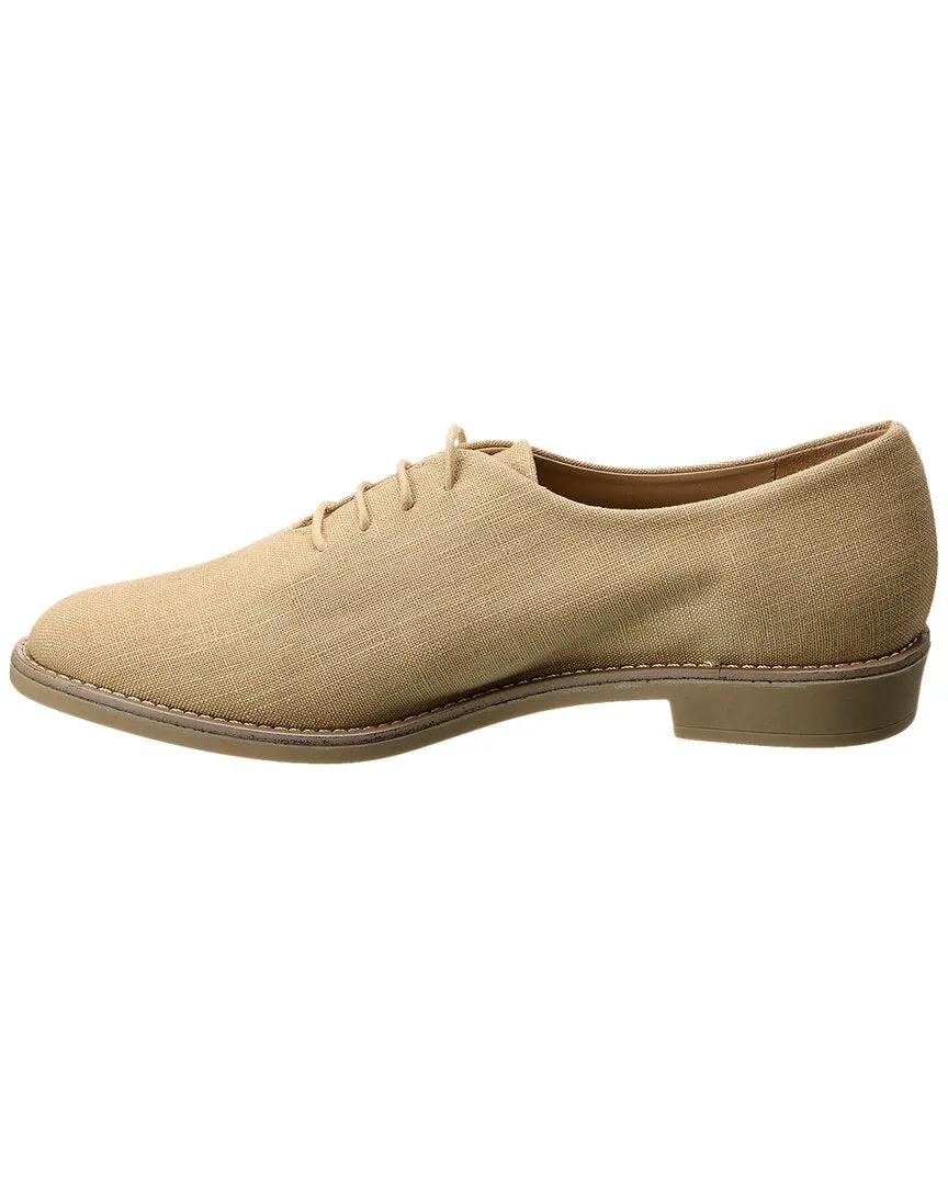 Theory Lace-Up Canvas Loafer