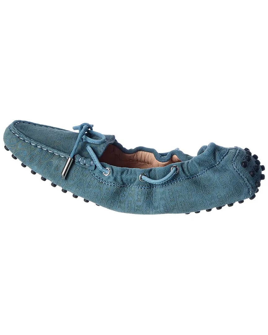 TODs Alber Elbaz Suede Loafer
