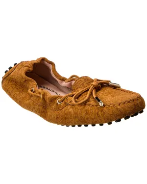 TODs Alber Elbaz Suede Loafer