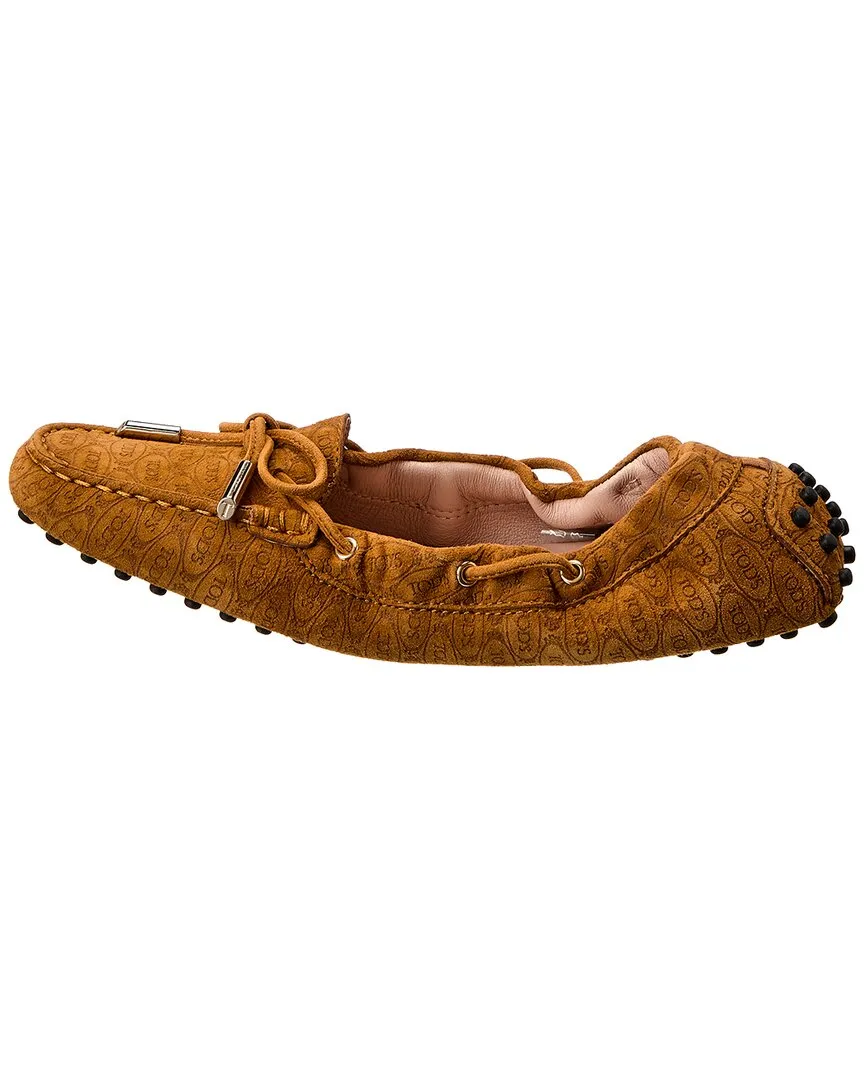 TODs Alber Elbaz Suede Loafer