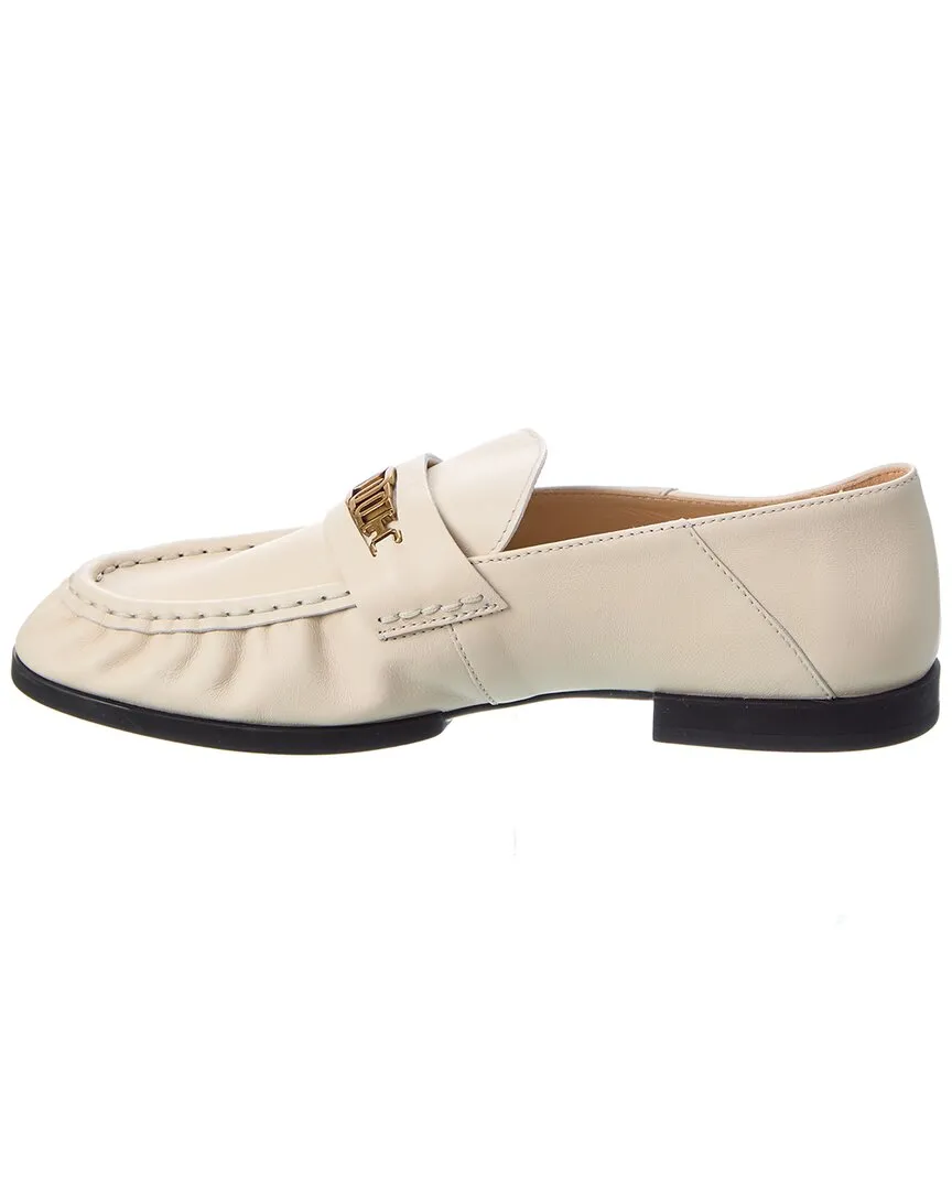 TODs Chain Leather Loafer