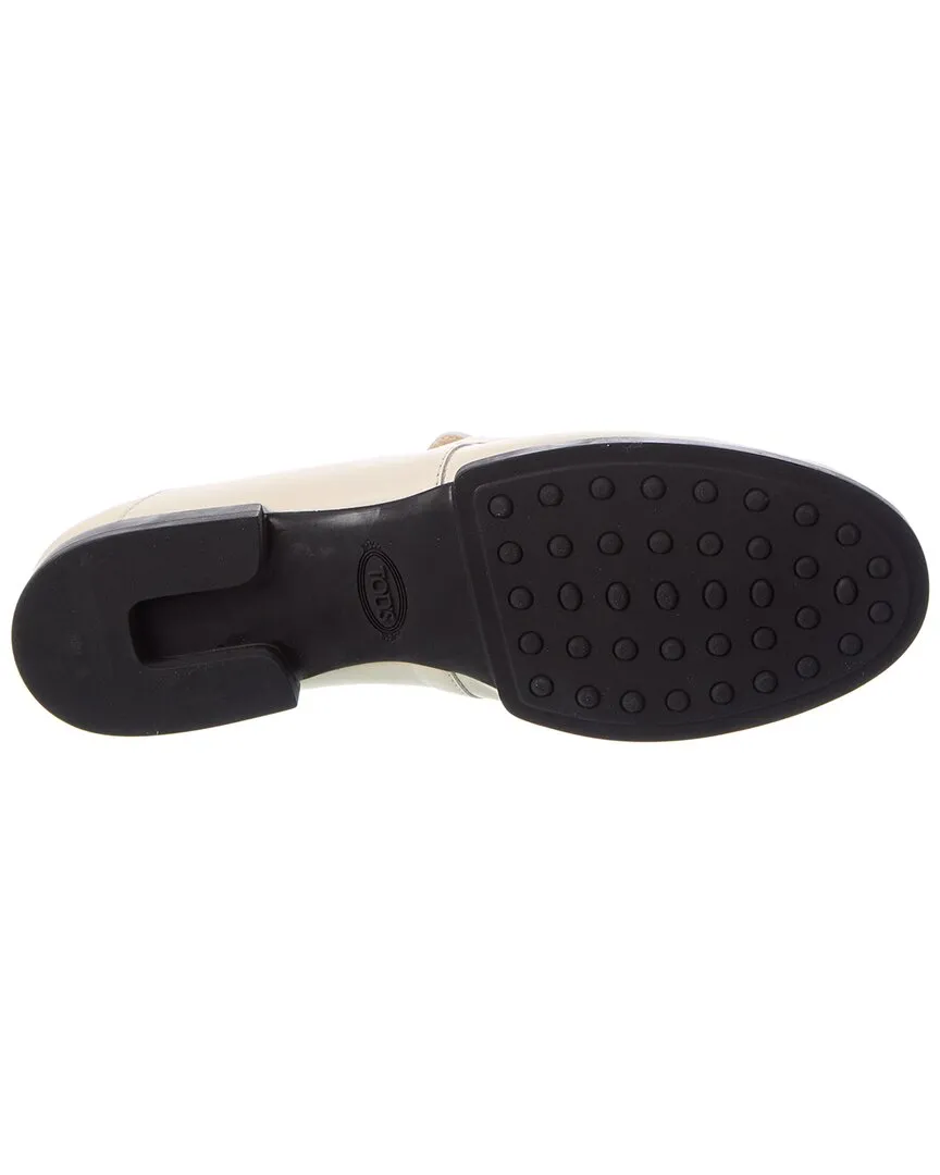 TODs Chain Leather Loafer