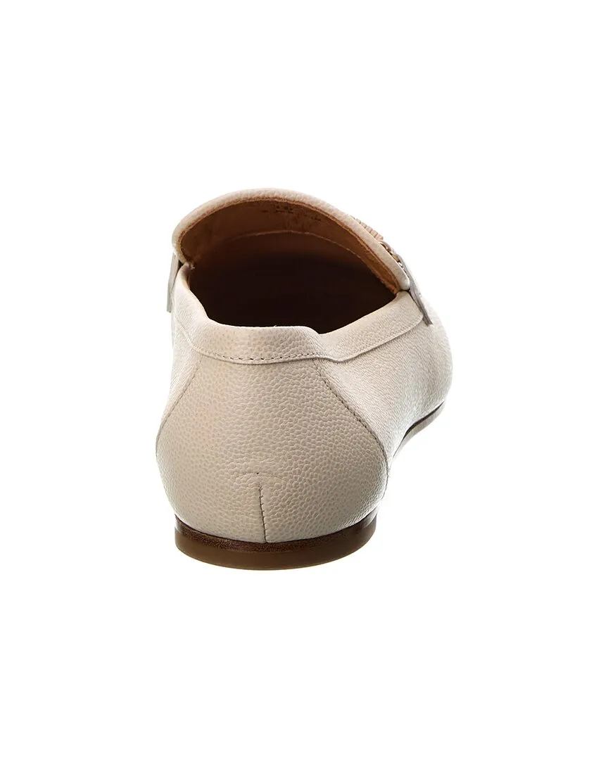 TODs Chain-Link Leather Loafer