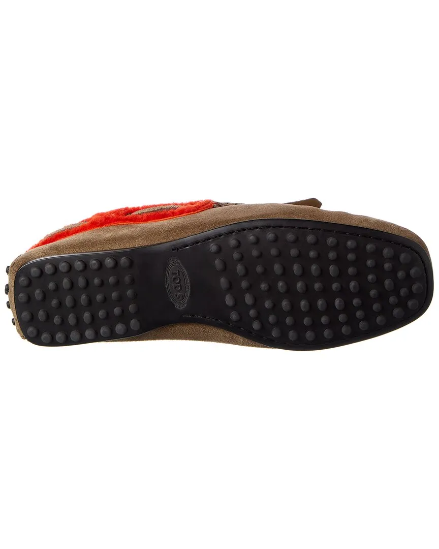 TODs City Gommino Suede Loafer