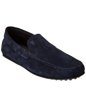 TODs City Gommino Suede Loafer