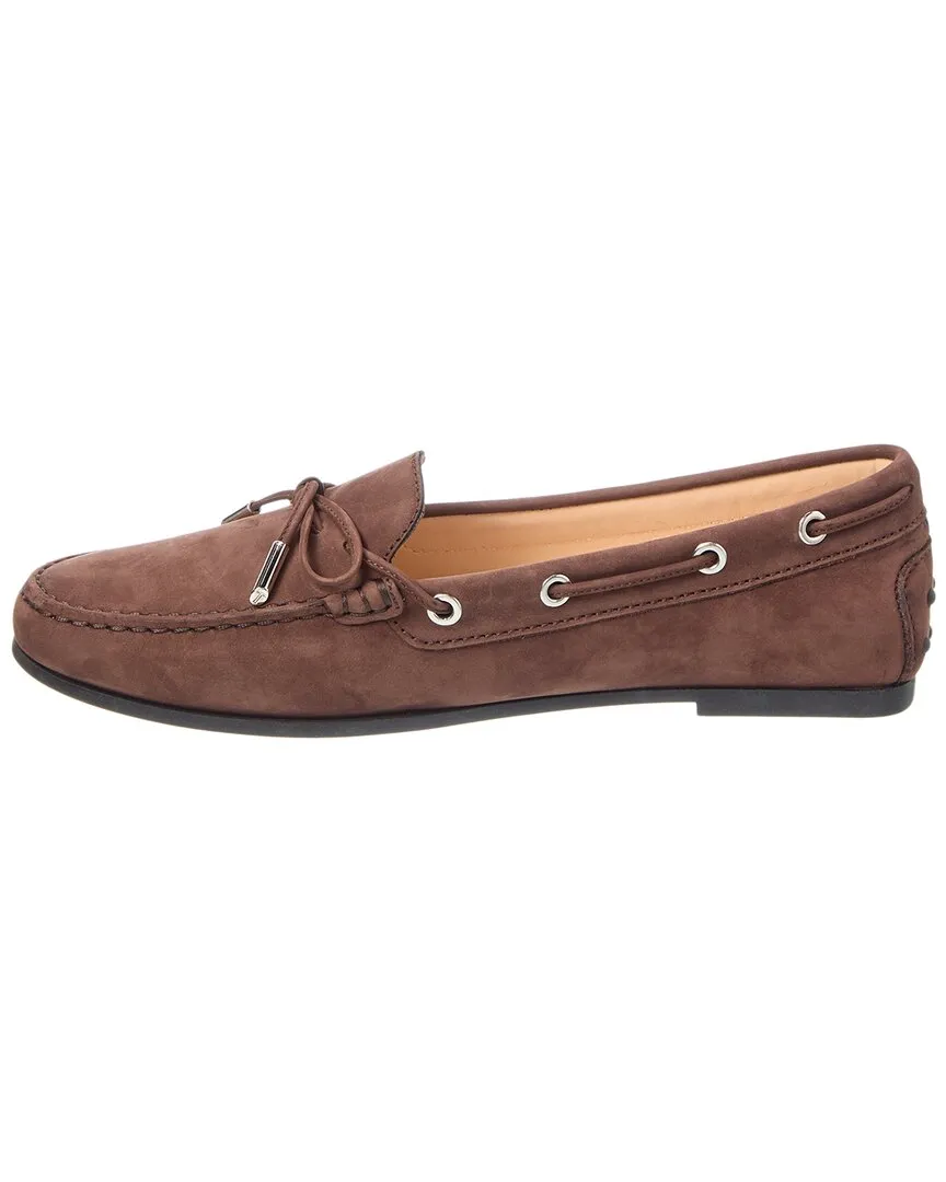 TODs City Gommino Suede Loafer