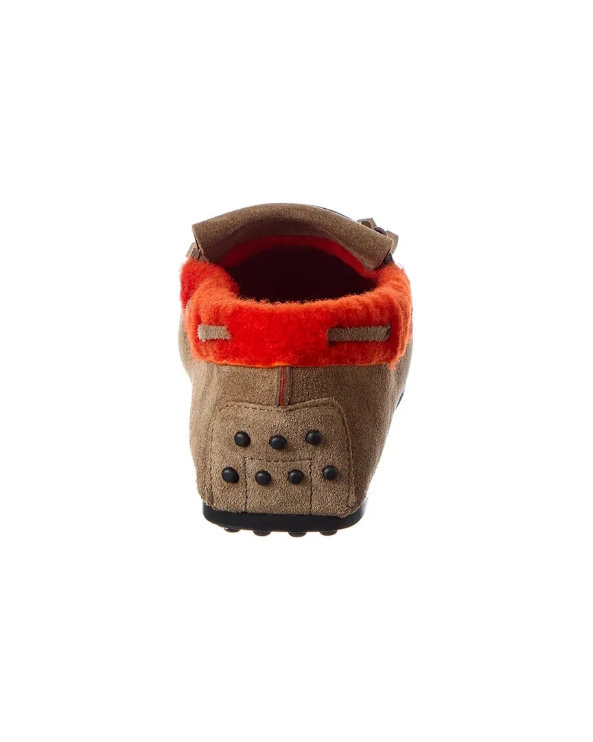 TODs City Gommino Suede Loafer
