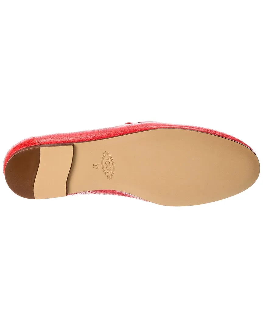 TODs Cuoio Leather Loafer
