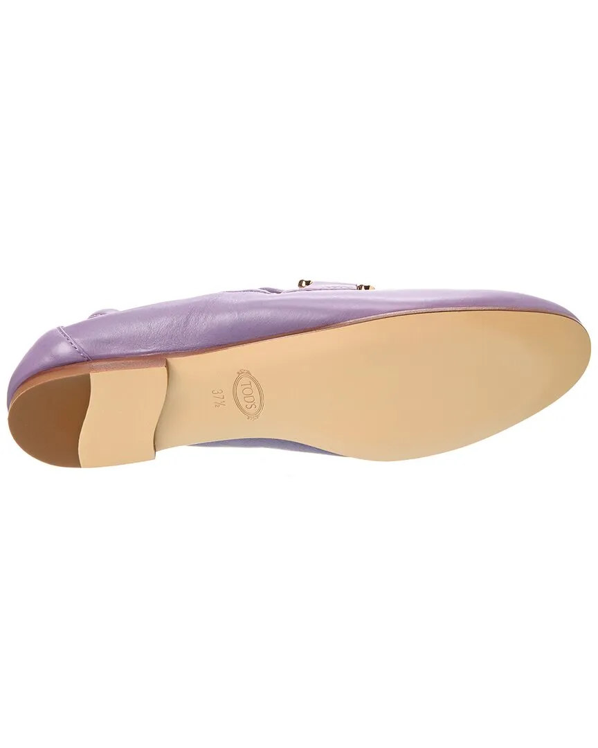 TODs Cuoio Leather Loafer