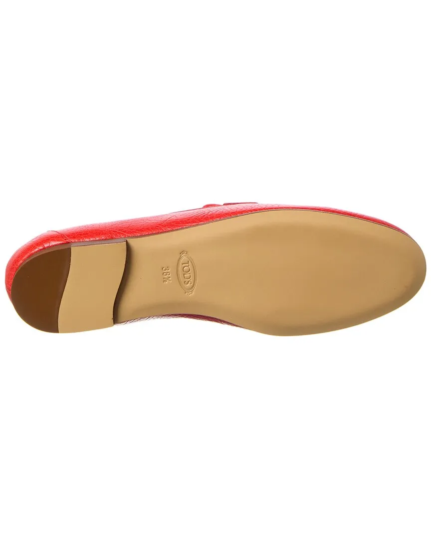 TODs Cuoio Leather Loafer