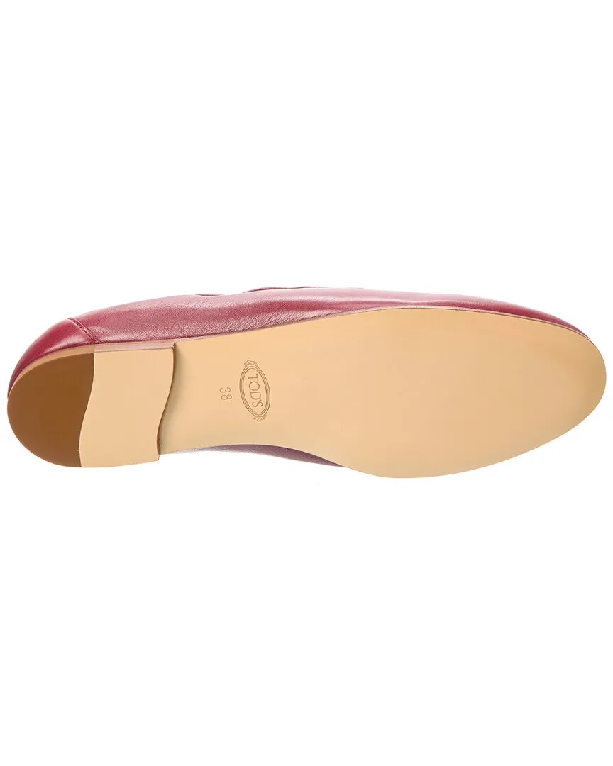TODs Cuoio Leather Loafer