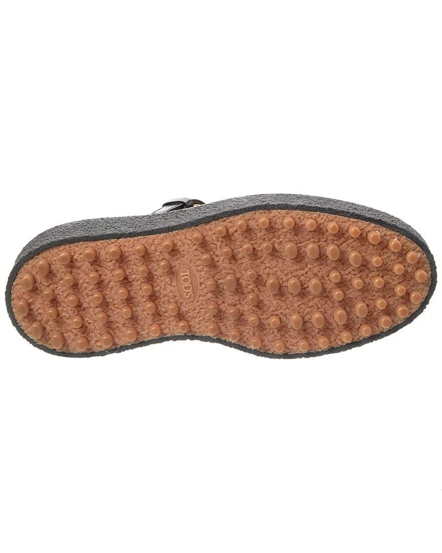 TODs Fondo Leather Platform Loafer