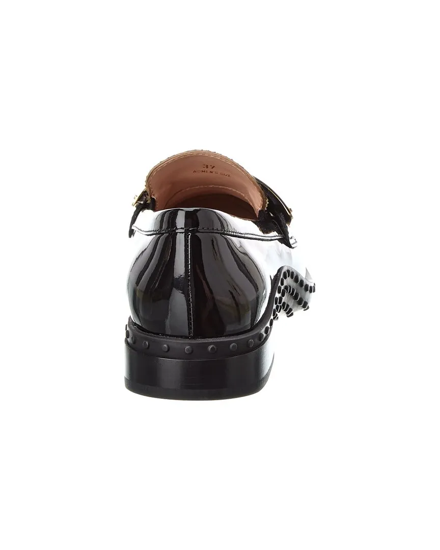TODs Gomma Haircalf & Patent Loafer