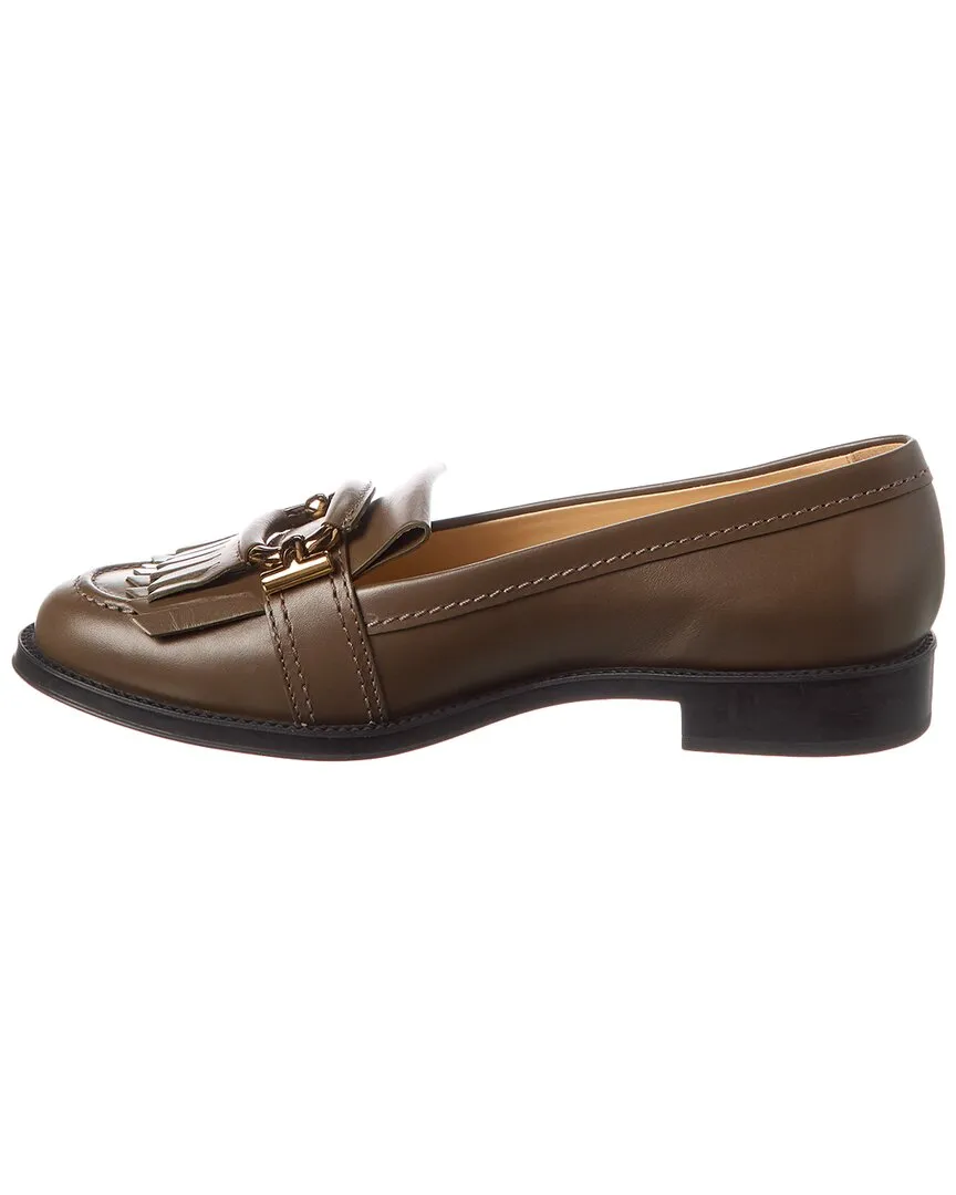 TODs Gomma Leather Loafer