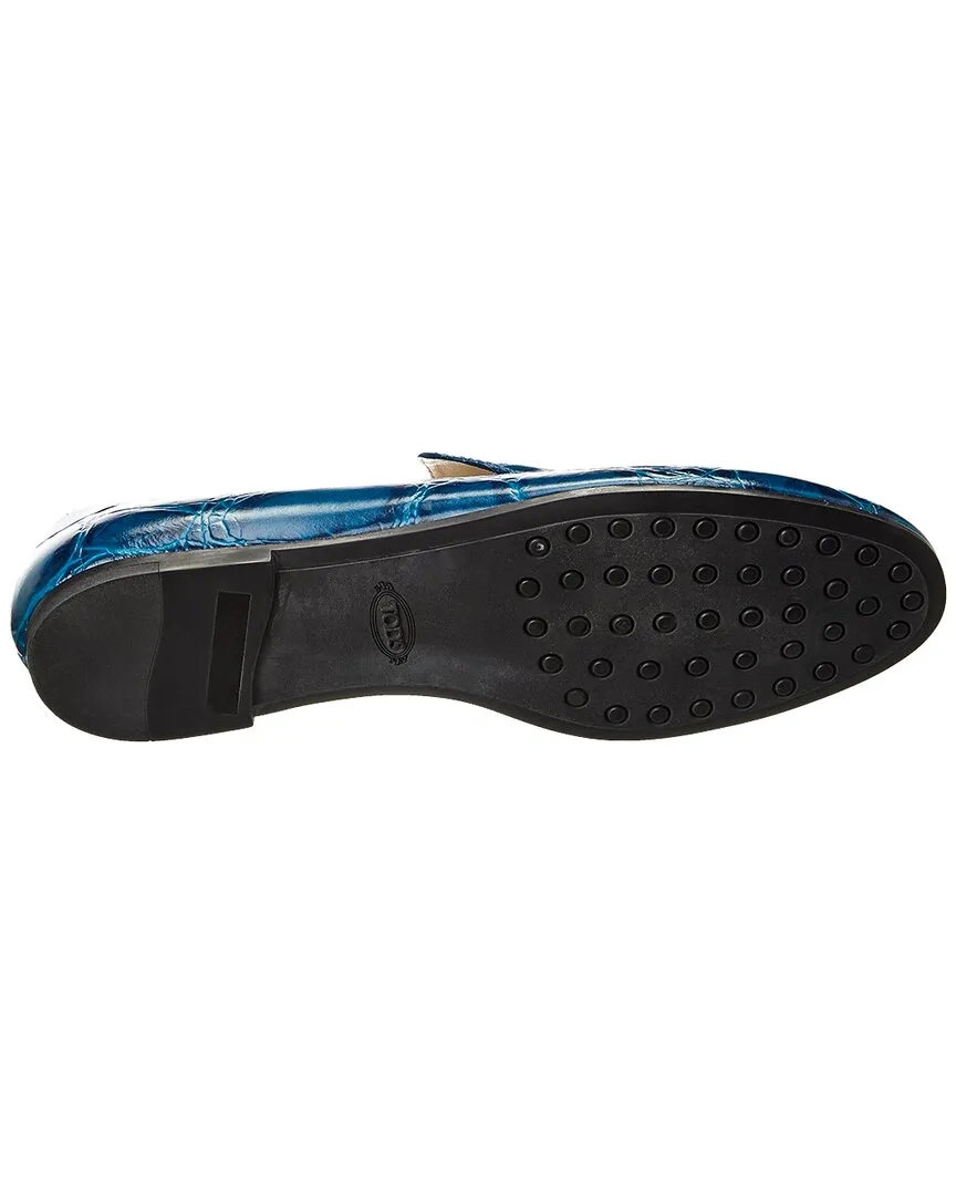 TODs Gomma Leather Loafer